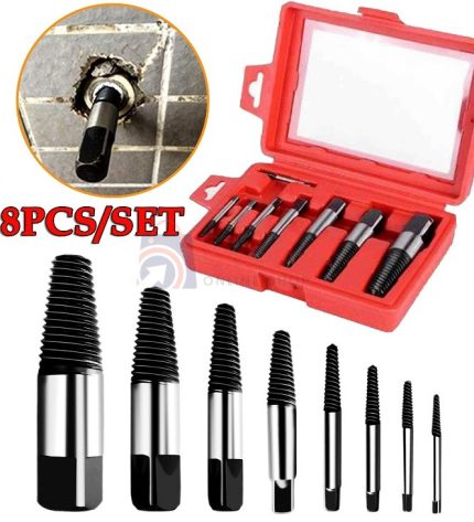 КОМПЛЕКТ ЕКСТРАКТОРИ 8 ЧАСТИ ROCKFORCE