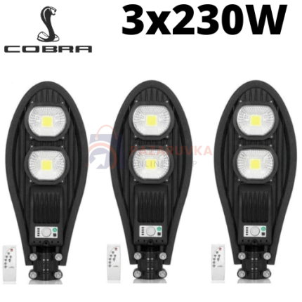 Соларна лампа cobra 230w 3бр