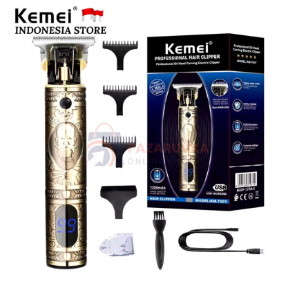ПРОФЕСИОНАЛНА МАШИНКА ЗА ПОДСТРИГВАНЕ KEMEI KM-700Y, 3W