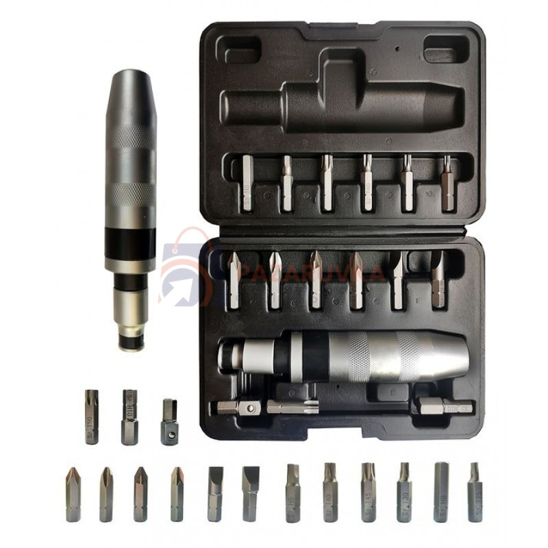 udarna-otvertka-s-komplekt-bitove-i-adapter-17-chasti-forcekraft