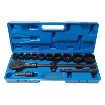 УСИЛЕНО ГЕДОРЕ С УДАРНИ ВЛОЖКИ 3/4″ 14 ЧАСТИ FORCEKRAFT