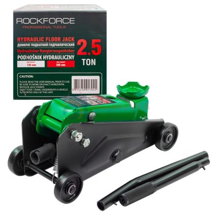 КРИК ТИП КРОКОДИЛ ЗА ДЖИПОВЕ, БУСОВЕ, ВАНОВЕ 2.5 ТОНА 135 - 395 ММ ROCKFORCE