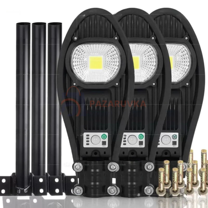 Соларна лампа COBRA 115W 3бр + 3бр стойка за лампа 45см.