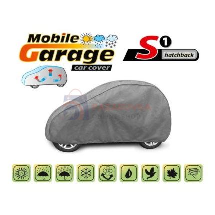 ПОКРИВАЛО СЕРИЯ MOBILE GARAGE РАЗМЕР S1 СИВО ЗА ХЕЧБЕК