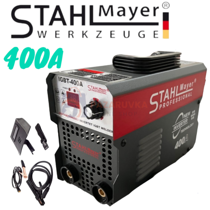 ИНВЕРТОРЕН ЕЛЕКТРОЖЕН STAHLMAYER – ММА 400А С ДИГИТАЛЕН ДИСПЛЕЙ