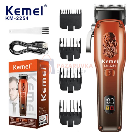 ПРОФЕСИОНАЛНА МАШИНКА ЗА ПОДСТРИГВАНЕ KEMEI KM-2254 5W