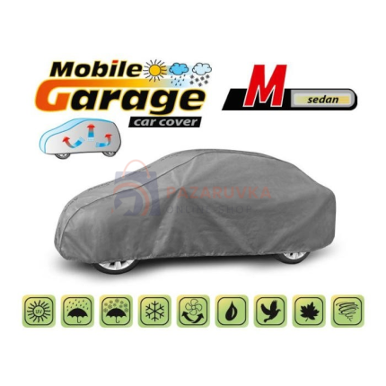 ПОКРИВАЛО СЕРИЯ MOBILE GARAGE РАЗМЕР M СИВО ЗА СЕДАН