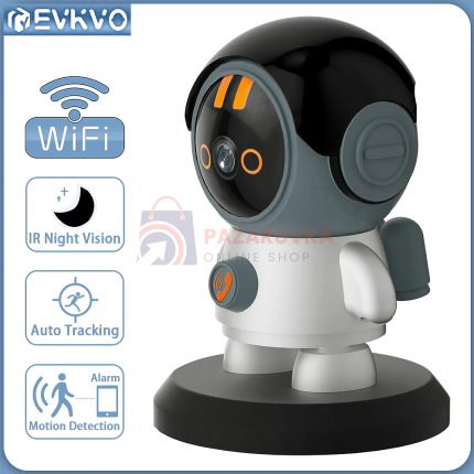 Камера робот Robi WiFi 3MP HD камера специализирана режим за видеонаблюдение на бебета