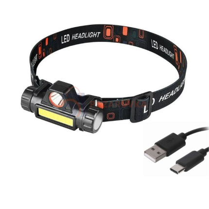 ЧЕЛНИК С ДВОЙНА СВЕТЛИНА И USB КАБЕЛ