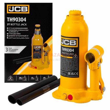 ХИДРАВЛИЧЕН КРИК ТИП БУТИЛКА 3 ТОНА JCB