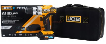 АКУМУЛАТОРЕН ВИНТОВЕРТ С БАТЕРИЯ И ЗАРЯДНО 18V 45NM JCB