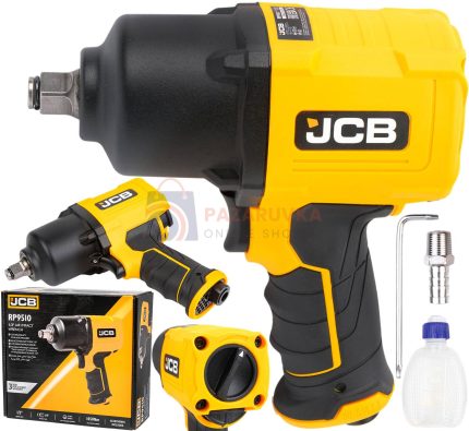 ПНЕВМАТИЧЕН ГАЙКОВЕРТ С КЪС ШПИНДЕЛ 1/2" 1450NM JCB