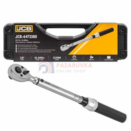 ДИНАМОМЕТРИЧЕН КЛЮЧ 3/8" 10-60 Nm JCB