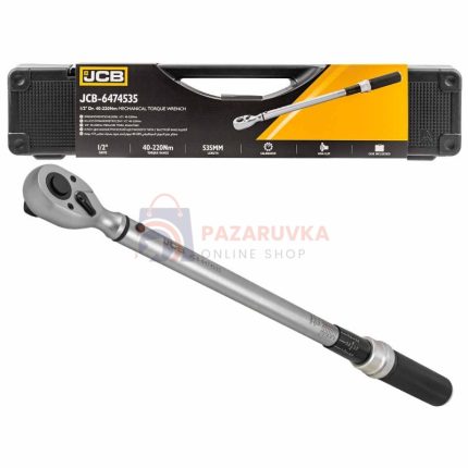 ДИНАМОМЕТРИЧЕН КЛЮЧ 1/2" 40-220 Nm JCB