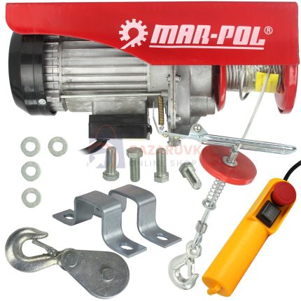 ЕЛЕКТРИЧЕСКА ВЪЖЕНА ЛЕБЕДКА 300 / 600 КГ 12 М 1200W MAR-POL