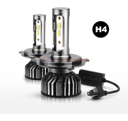 КОМПЛЕКТ КРУШКИ H4 С ВЕНТИЛАТОР И CANBUS – 2 БР. – 8000 LUMEN