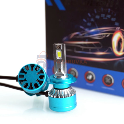 КОМПЛЕКТ LED КРУШКИ H4 С ВЕНТИЛАТОР И CANBUS ЗА 12V/24V