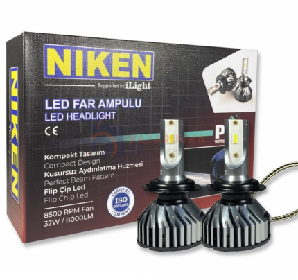 ДИОДНИ КРУШКИ NIKEN H7 PRO – КОМПЛЕКТ ОТ 2 БРОЯ