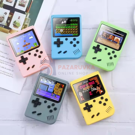 ИГРОВА КОНЗОЛА GAME BOX PLUS С 400 ВГРАДЕНИ КЛАСИЧЕСКИ ИГРИ И TV СВЪРЗВАНЕ