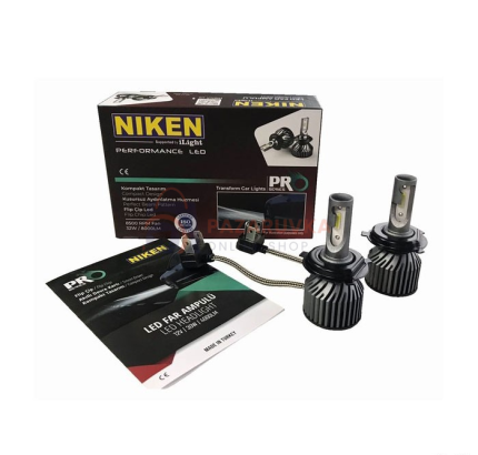 ПРОФЕСИОНАЛНА LED КРУШКА NIKEN H4 – 200% ПОВЕЧЕ СВЕТЛИНА
