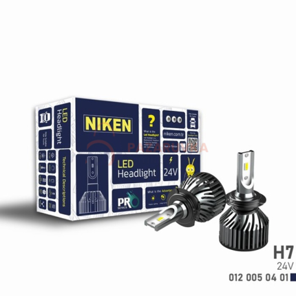 ПРОФЕСИОНАЛНА LED КРУШКА NIKEN H7 – 200% ПОВЕЧЕ СВЕТЛИНА