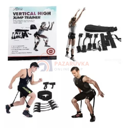 ТРЕНИРОВЪЧНИ ЛАСТИЦИ VERTICAL JUMP TRAINER – ПОДОБРЕТЕ СВОЯТА СИЛА И СКОКОВЕ