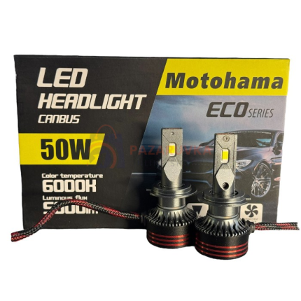 ДИОДНИ КРУШКИ МОТОХАМА ЕКО Н8 – 50W, 5000LM, 12-24V