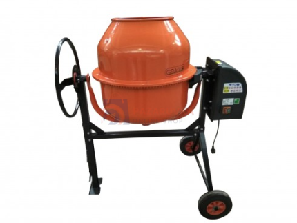 БЕТОНОБЪРКАЧКА GRASKO HCM450, 550 W, 125 ЛИТРА, МЕТАЛЕН ЗЪБЕН ВЕНЕЦ