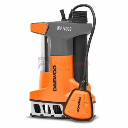 ПОМПА ЗА МРЪСНА ВОДА DAEWOO DDP17000 – 1100W, 15000 Л/Ч, 10 М