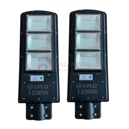 СОЛАРНА LED ЛАМПА LYLU 1200W 2 БРОЯ