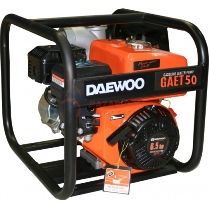БЕНЗИНОВА ВОДНА ПОМПА DAEWOO GAET50 – 6.5 HP, 30 M³/H