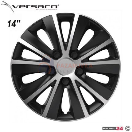 Тасове за джанти 14'' Versaco Rapid Silver / Black