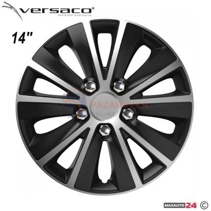 Тасове за джанти 14'' Versaco Rapid NC Silver / Black