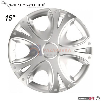 ТАСОВЕ ЗА ДЖАНТИ VERSACO DYNAMIC SILVER 15" – МОДЕЛ 56225