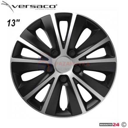 Тасове за джанти 13'' Versaco Rapid Silver / Black