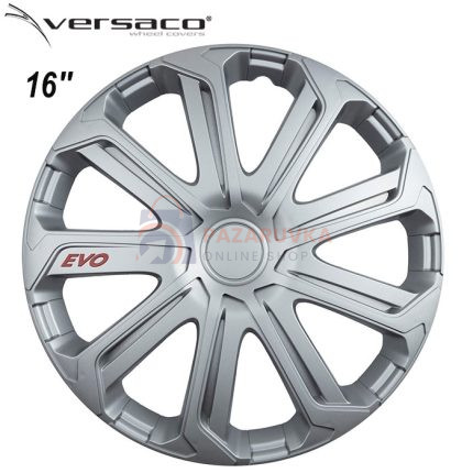 ТАСОВЕ ЗА ДЖАНТИ 16" VERSACO EVO SILVER – КОМПЛЕКТ 4 БРОЯ