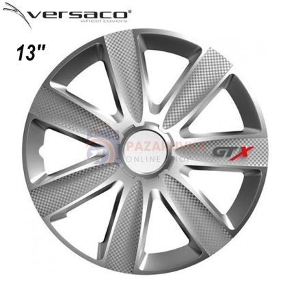 Тасове за джанти 13'' Versaco Carbon GTX - Silver