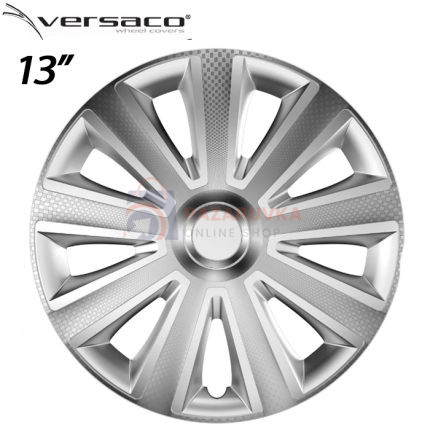 Тасове за джанти 13'' Versaco Carbon Aviator - Silver