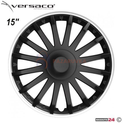 ТАСОВЕ ЗА ДЖАНТИ 15" VERSACO CRYSTAL SO BLACK – МОДЕЛ 56015-15"