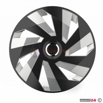 ТАСОВЕ ЗА ДЖАНТИ 15" VERSACO VECTOR RC BLACK/SILVER – МОДЕЛ 56079