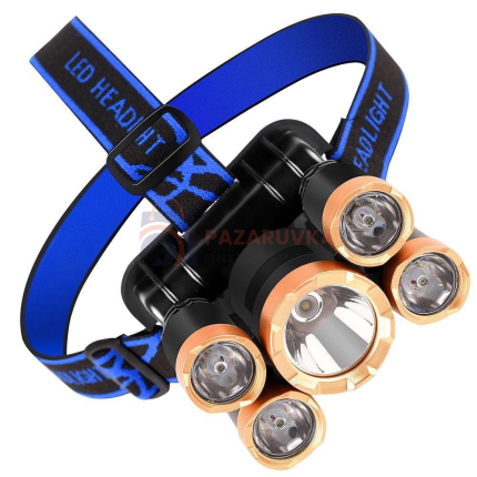 ЧЕЛЕН ФЕНЕР B50 – 5 LED СВЕТЛИННИ ИЗТОЧНИКА, ДО 500 М ОБХВАТ, 20 ЧАСА РАБОТ