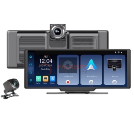 МУЛТИМЕДИЯ CARPLAY ANDROID/IOS AUTO С 2 КАМЕРИ – H605D-DVR (10.26″ ИНЧОВ)
