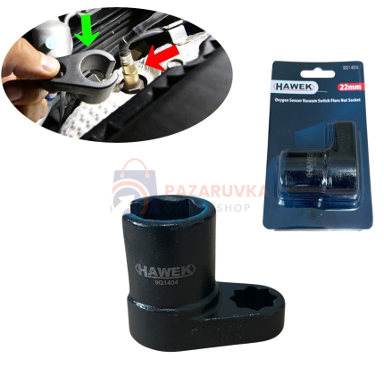 ПРОФЕСИОНАЛНА ВЛОЖКА ЗА ЛАМБДА СОНДА 1/2″ – 22 ММ HAWEK