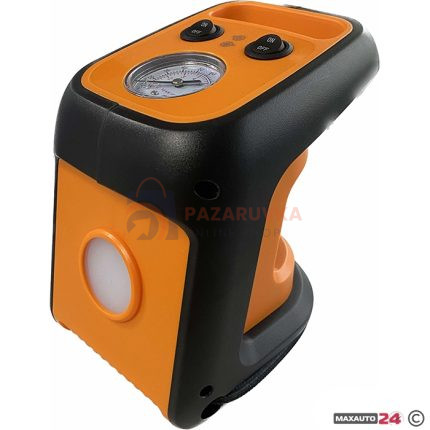 КОМПРЕСОР С ЛАМПА И МАНОМЕТЪР 12V – МОДЕЛ 26037 / НВ-0001