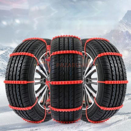 КОМПЛЕКТ ОТ 10 БРОЯ PVC ВЕРИГИ ЗА СНЯГ – МОДЕЛ: 08058 / PA1159