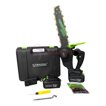 АКУМУЛАТОРНА РЕЗАЧКА STAHLMAYER 36V 10Ah – ШИНА 35 СМ