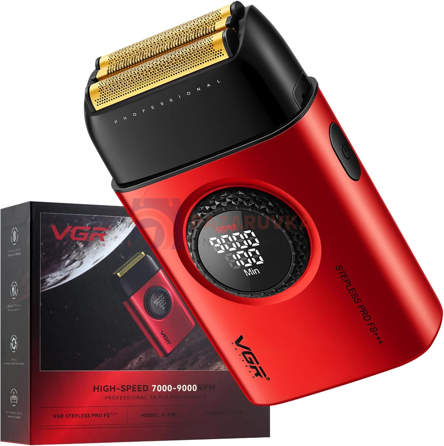 profesionalen-sheivar-vgr-v-378-red-troino-folio-21-skorosti-led-displei
