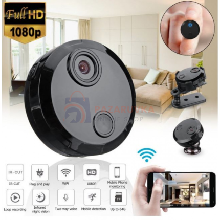 HDQ15 WIFI МИНИ КАМЕРА – ДИСКРЕТНО НАБЛЮДЕНИЕ С HD КАЧЕСТВО