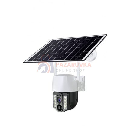СОЛАРНА IP WIFI КАМЕРА HY-D011S – 10MP, 360°, НОЩНО ВИЖДАНЕ, ДВУПОСОЧНО АУДИО