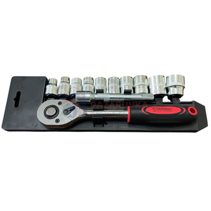 КОМПЛЕКТ ИНСТРУМЕНТИ 1/2″ – 12 ЧАСТИ STAHLMAYER